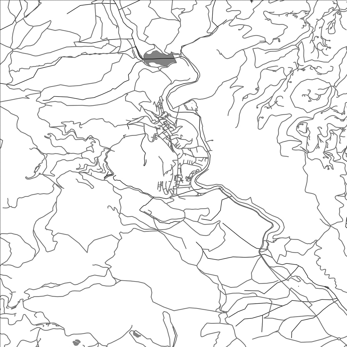 ROAD MAP OF BENAHAVIS, SPAIN BY MAPAKES