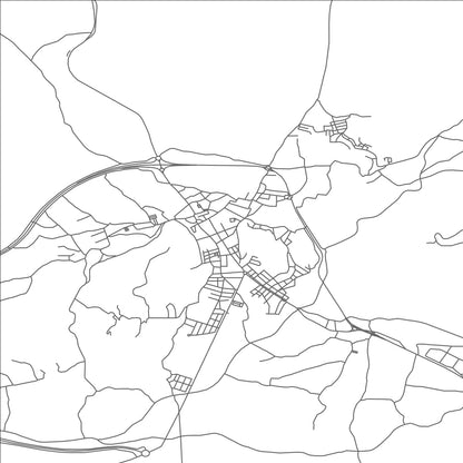 ROAD MAP OF BERJA, SPAIN BY MAPAKES