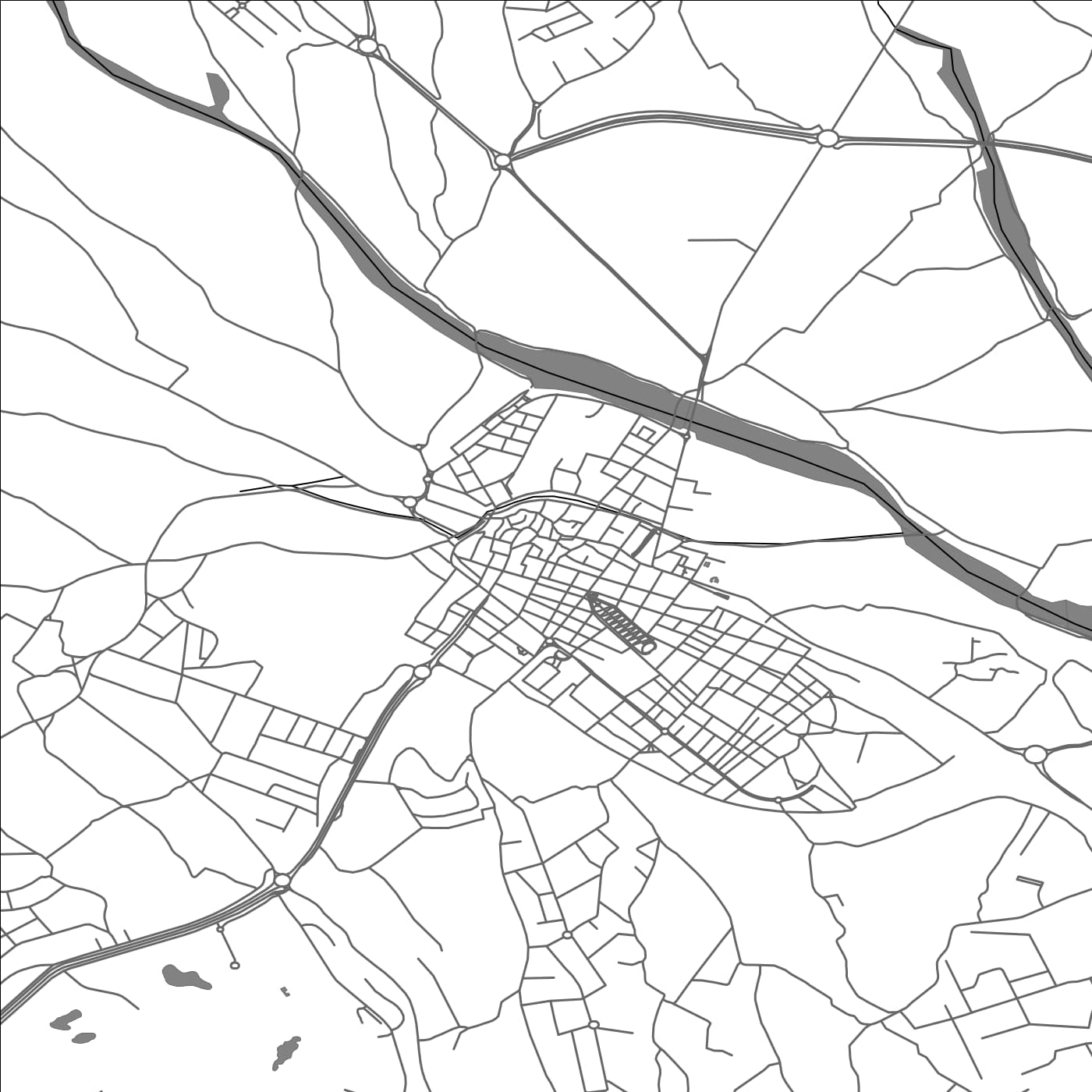 ROAD MAP OF BETERA, SPAIN BY MAPAKES