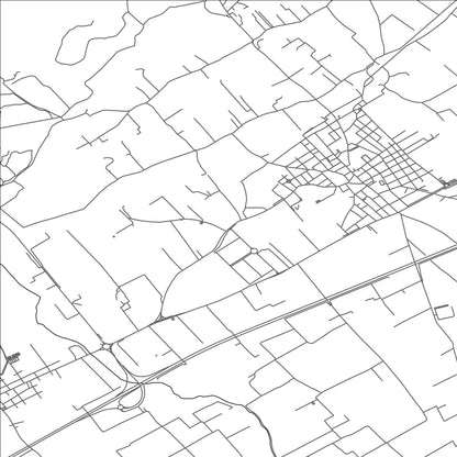 ROAD MAP OF BINISALEM, SPAIN BY MAPAKES