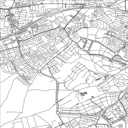 ROAD MAP OF BORMUJOS, SPAIN BY MAPAKES