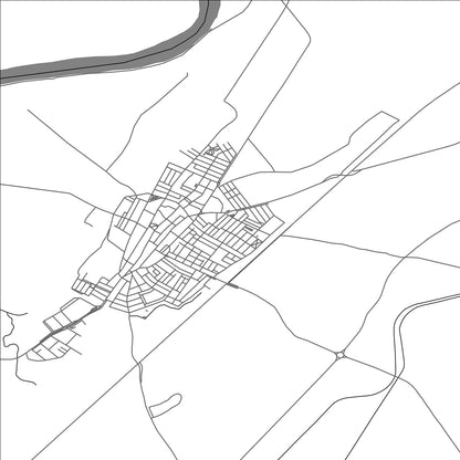 ROAD MAP OF BRENES, SPAIN BY MAPAKES