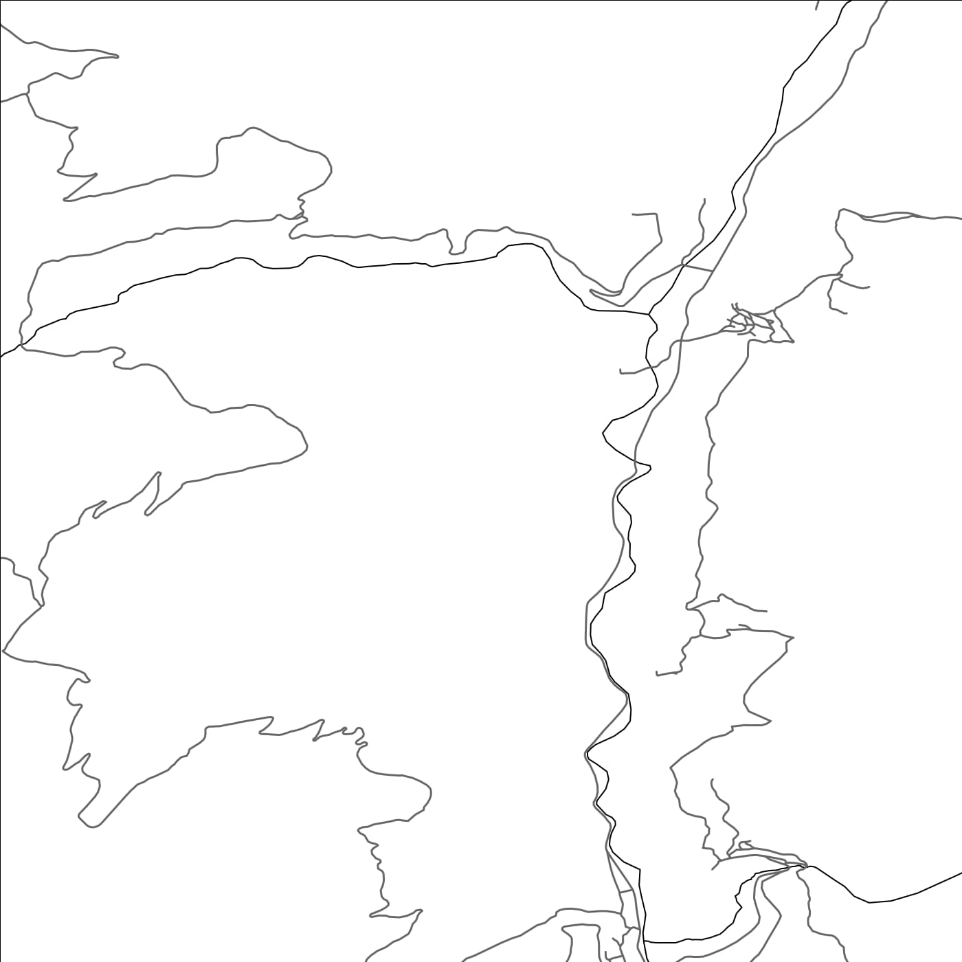 ROAD MAP OF CABANAQUINTA, SPAIN BY MAPAKES