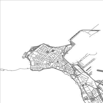 ROAD MAP OF CADIZ, SPAIN BY MAPAKES