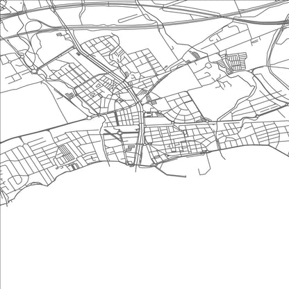 ROAD MAP OF CAMBRILS, SPAIN BY MAPAKES