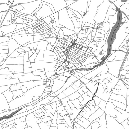 ROAD MAP OF CANALS, SPAIN BY MAPAKES