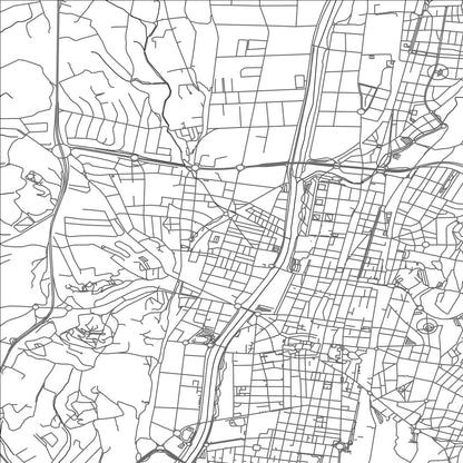 ROAD MAP OF CANOVELLAS, SPAIN BY MAPAKES