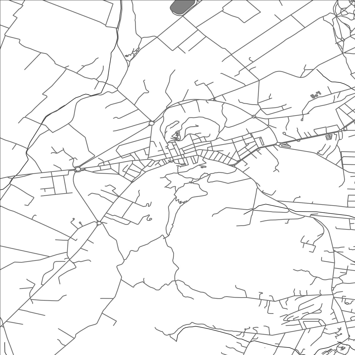 ROAD MAP OF CAPDEPERA, SPAIN BY MAPAKES