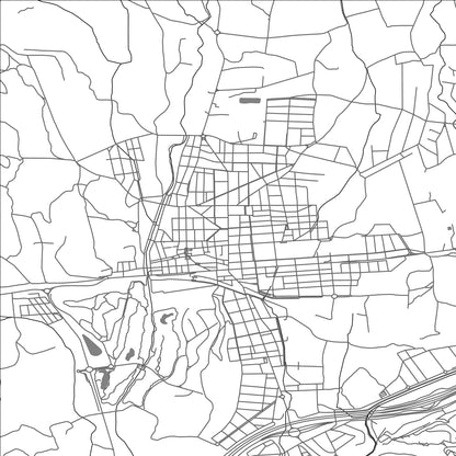 ROAD MAP OF CARDEDEU, SPAIN BY MAPAKES