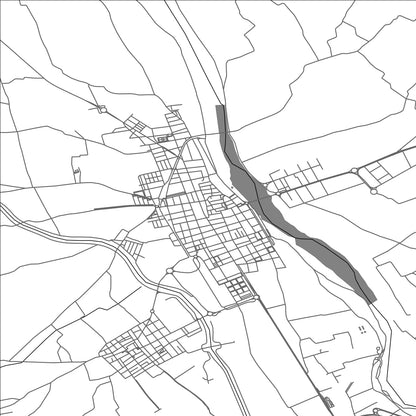 ROAD MAP OF CARLET, SPAIN BY MAPAKES