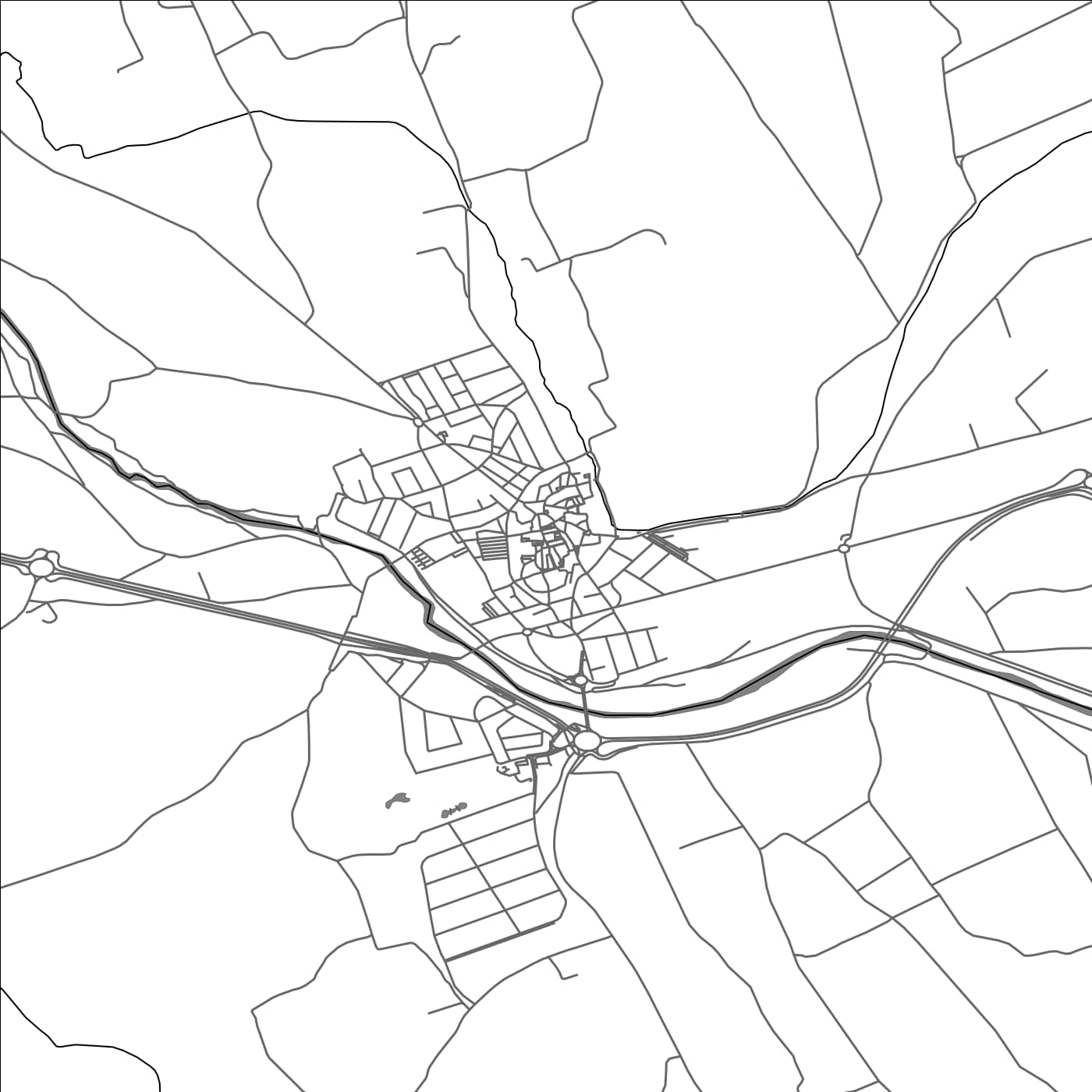 ROAD MAP OF CASTELLO DE AMPURIAS(CASTELLÓ D'EMPÚRIES)
, SPAIN BY MAPAKES