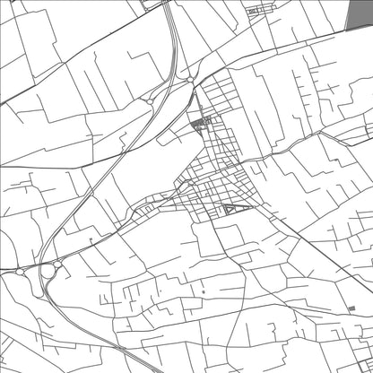 ROAD MAP OF CATRAL, SPAIN BY MAPAKES