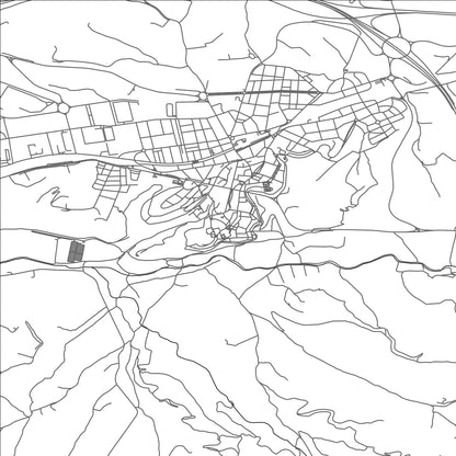 ROAD MAP OF CERVERA, SPAIN BY MAPAKES