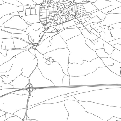 ROAD MAP OF CHESTE, SPAIN BY MAPAKES