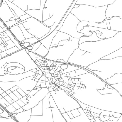 ROAD MAP OF CISTERNIGA, SPAIN BY MAPAKES