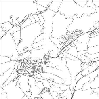 ROAD MAP OF COIN, SPAIN BY MAPAKES