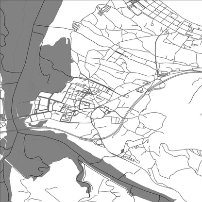 ROAD MAP OF COLINDRES, SPAIN BY MAPAKES