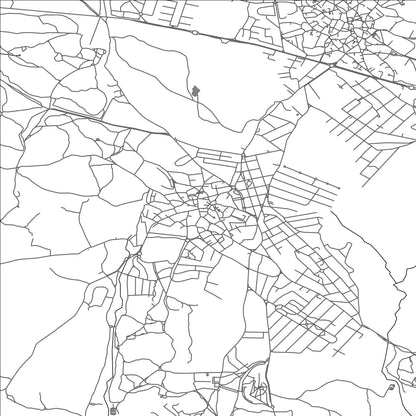 ROAD MAP OF COLMENAREJO, SPAIN BY MAPAKES