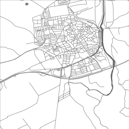 ROAD MAP OF ECIJA, SPAIN BY MAPAKES