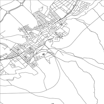 ROAD MAP OF EL VISO DEL ALCOR, SPAIN BY MAPAKES