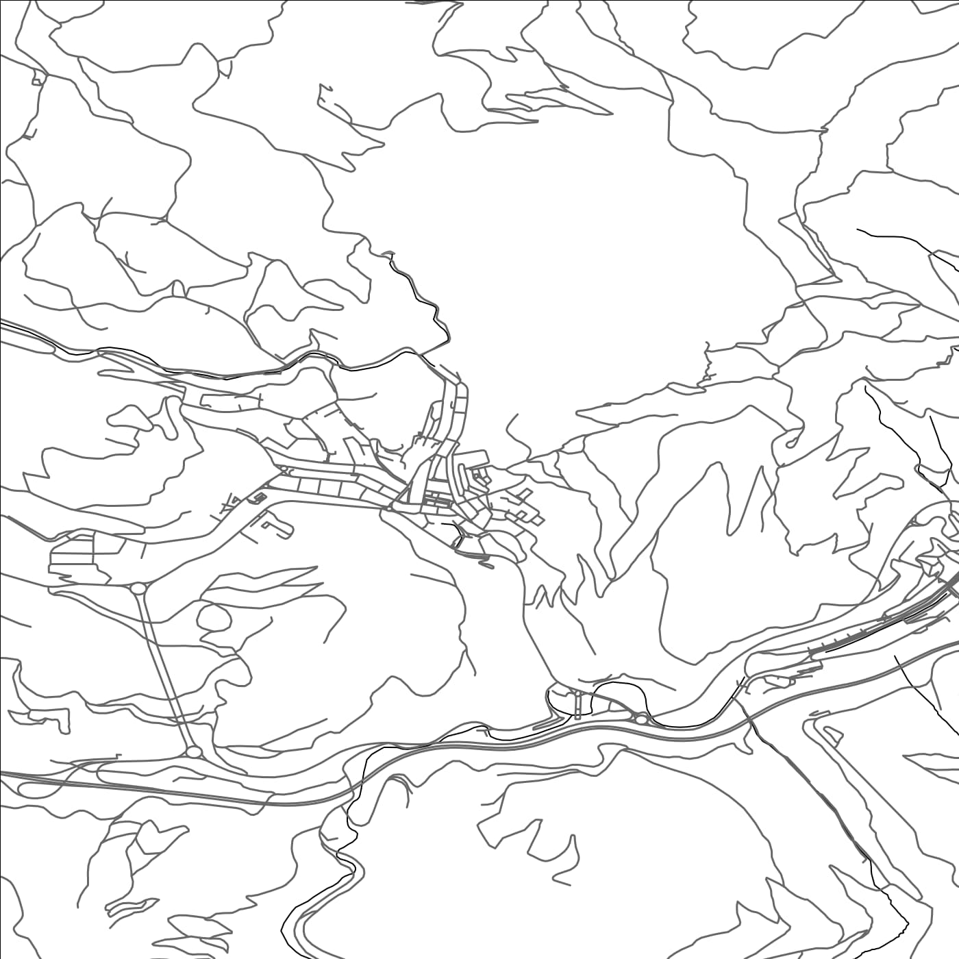 ROAD MAP OF ERMUA, SPAIN BY MAPAKES