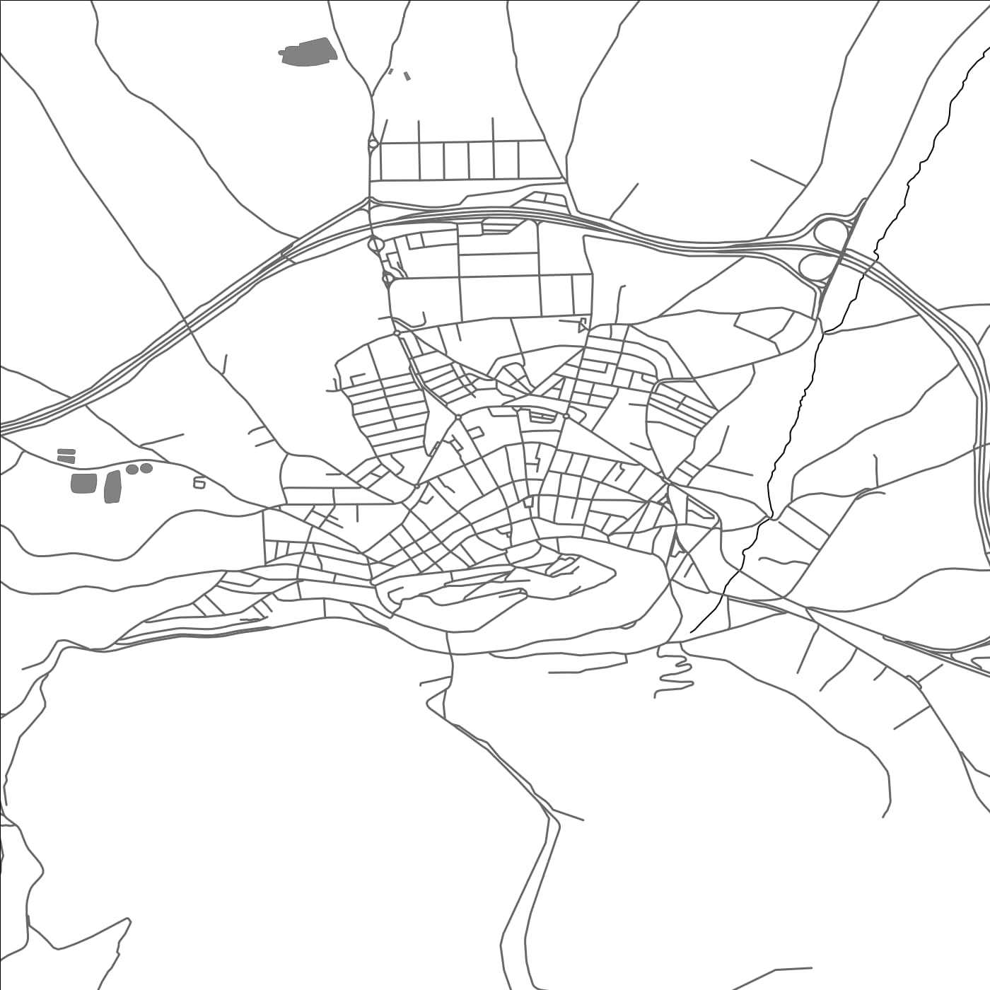 ROAD MAP OF ESTEPA, SPAIN BY MAPAKES