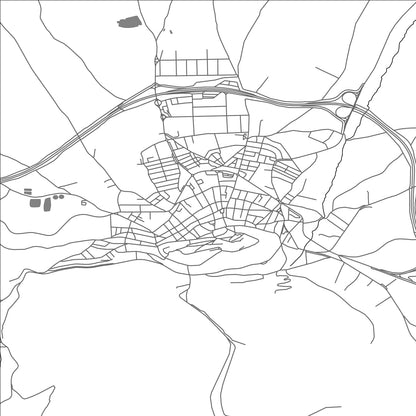 ROAD MAP OF ESTEPA, SPAIN BY MAPAKES