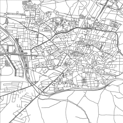 ROAD MAP OF FUENLABRADA, SPAIN BY MAPAKES