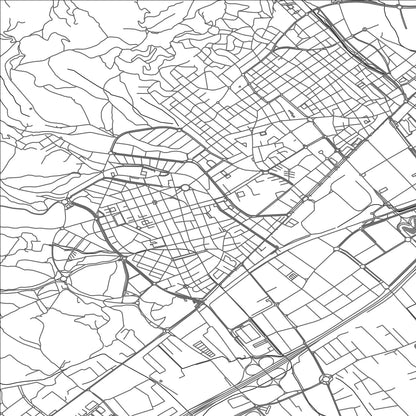 ROAD MAP OF GAVA, SPAIN BY MAPAKES