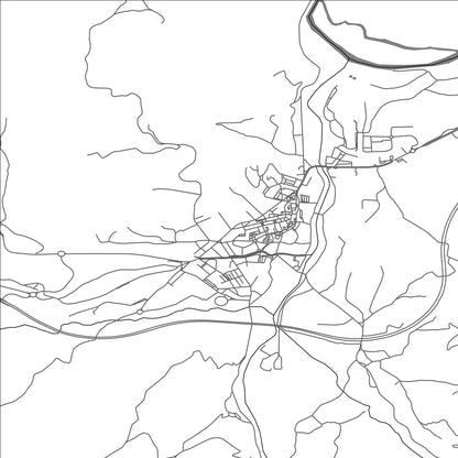 ROAD MAP OF GRADO, SPAIN BY MAPAKES