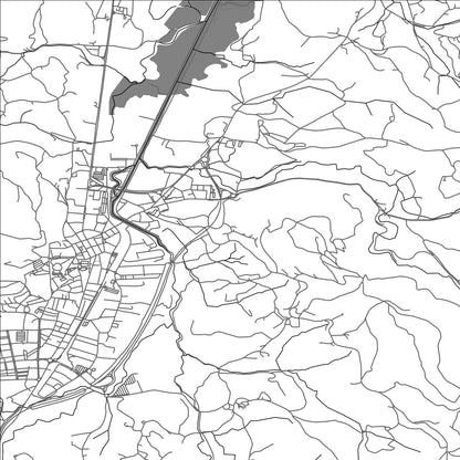 ROAD MAP OF GUERNICA Y LUNO, SPAIN BY MAPAKES