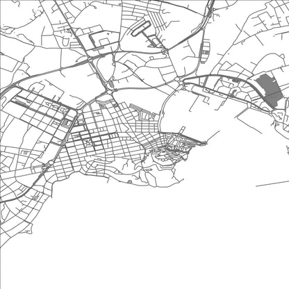 ROAD MAP OF IBIZA, SPAIN BY MAPAKES