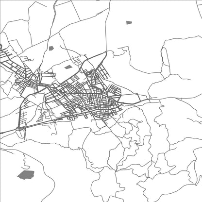 ROAD MAP OF LA UNION, SPAIN BY MAPAKES