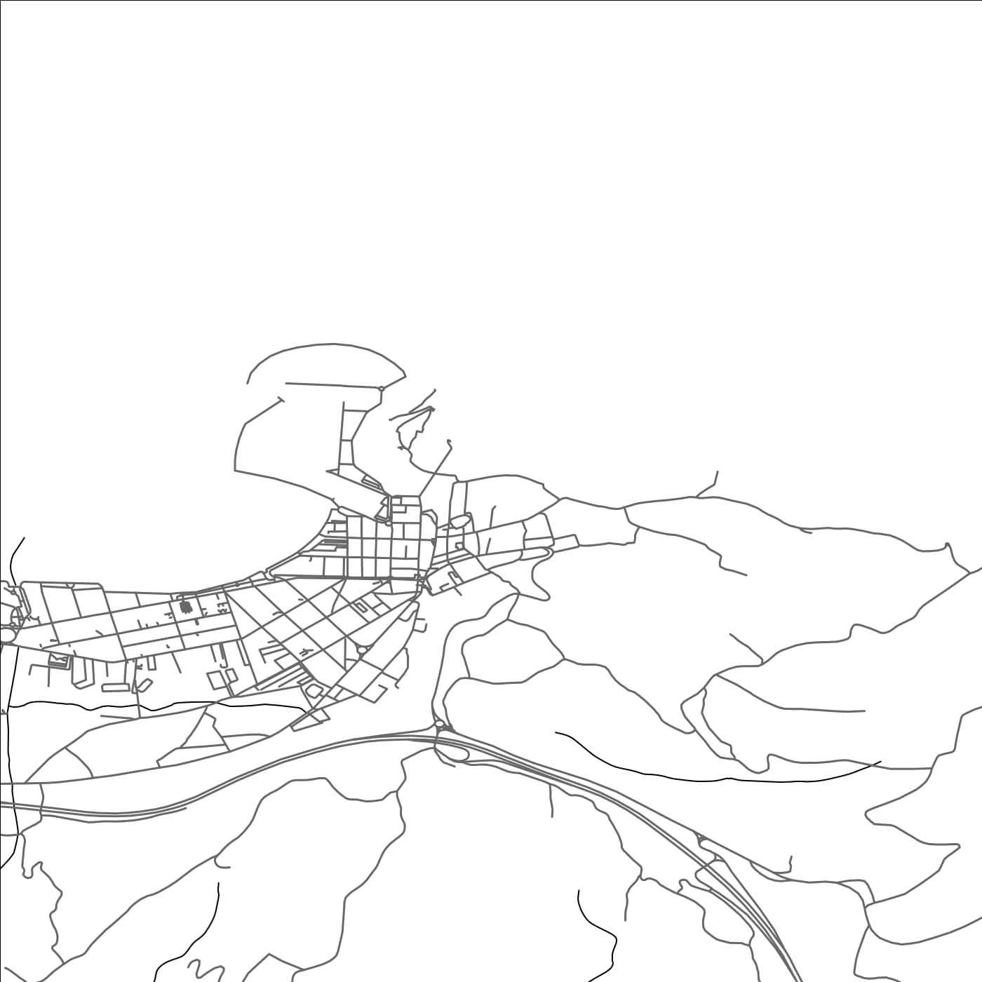 ROAD MAP OF LAREDO, SPAIN BY MAPAKES