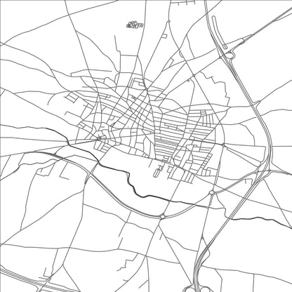 ROAD MAP OF MADRIDEJOS, SPAIN BY MAPAKES