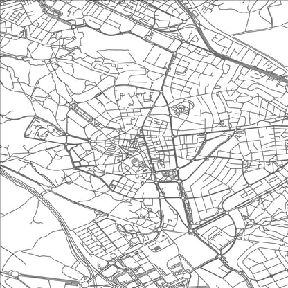 ROAD MAP OF MAJADAHONDA, SPAIN BY MAPAKES