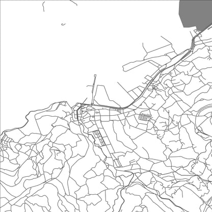 ROAD MAP OF MARIN, SPAIN BY MAPAKES