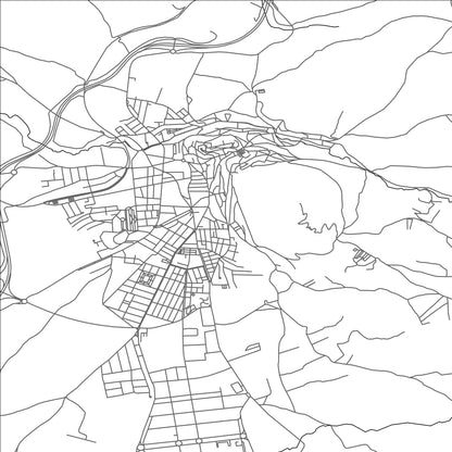 ROAD MAP OF MARTOS, SPAIN BY MAPAKES