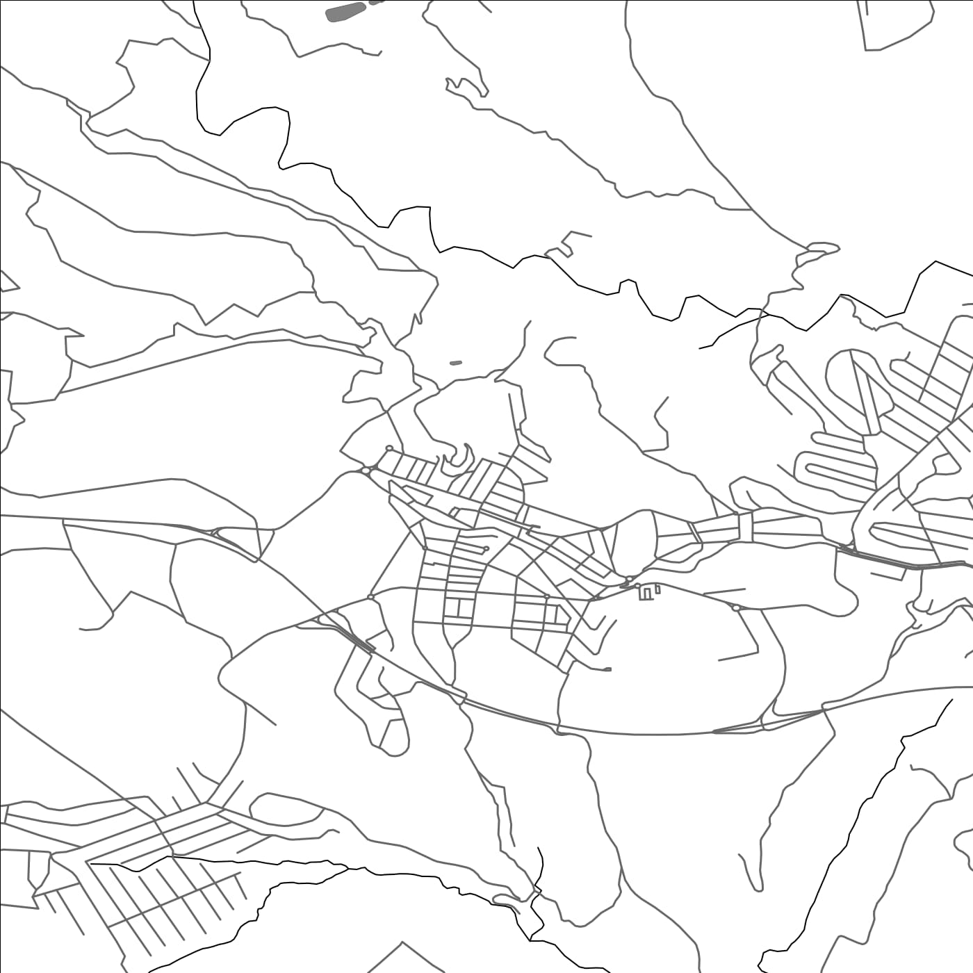 ROAD MAP OF MASQUEFA, SPAIN BY MAPAKES