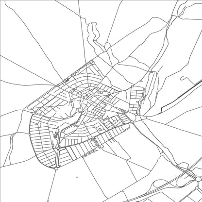 ROAD MAP OF MECO, SPAIN BY MAPAKES