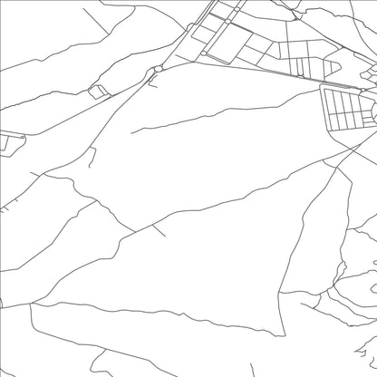 ROAD MAP OF MEJORADA DEL CAMPO, SPAIN BY MAPAKES