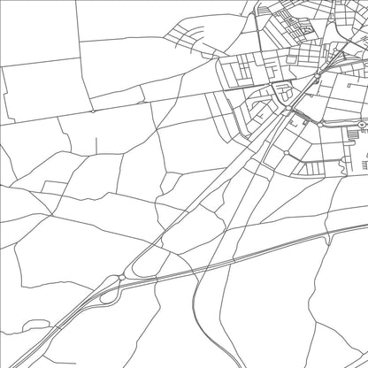 ROAD MAP OF MIGUELTURRA, SPAIN BY MAPAKES