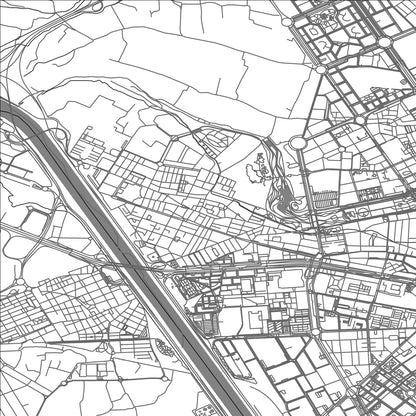 ROAD MAP OF MISLATA, SPAIN BY MAPAKES