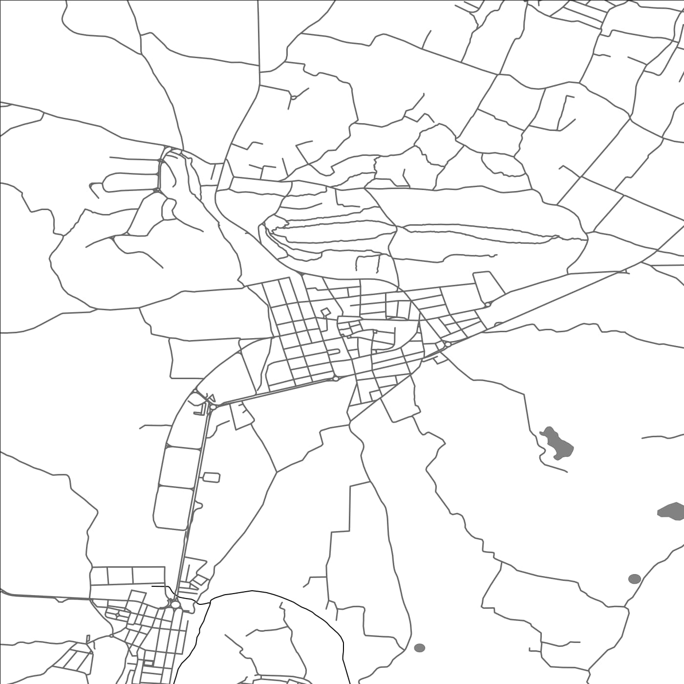 ROAD MAP OF MONSERRAT, SPAIN BY MAPAKES