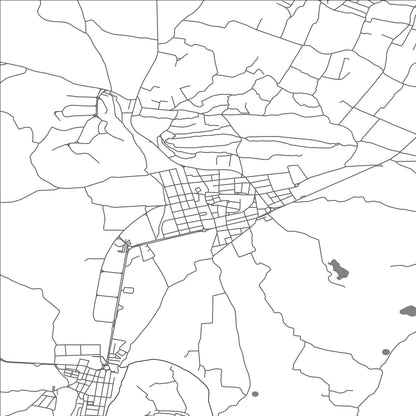 ROAD MAP OF MONSERRAT, SPAIN BY MAPAKES