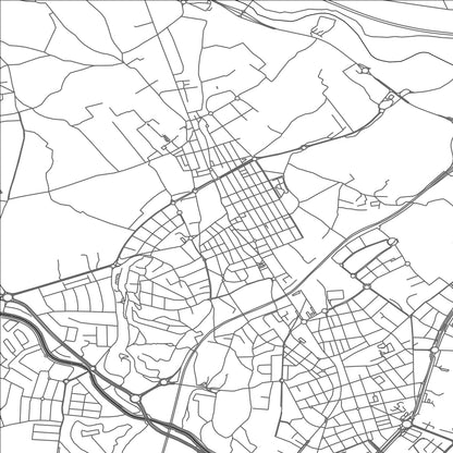 ROAD MAP OF MUCHAMIEL, SPAIN BY MAPAKES