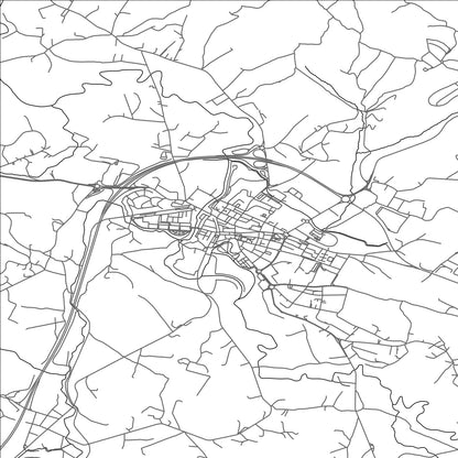 ROAD MAP OF MUNGUIA, SPAIN BY MAPAKES