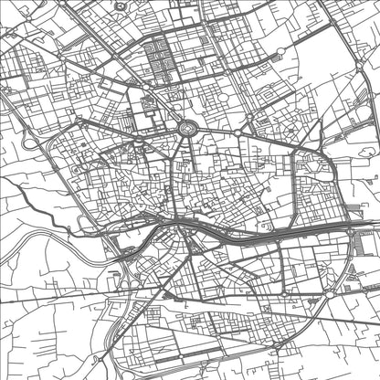 ROAD MAP OF MURCIA, SPAIN BY MAPAKES