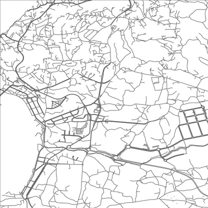 ROAD MAP OF NIGRAN, SPAIN BY MAPAKES