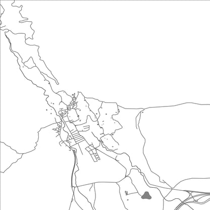 ROAD MAP OF NIJAR, SPAIN BY MAPAKES